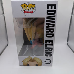 Funko POP #391 Edward Elric - Full Metal Alchemist - Vaulted FRENLY BRICKS - Open 7 Days