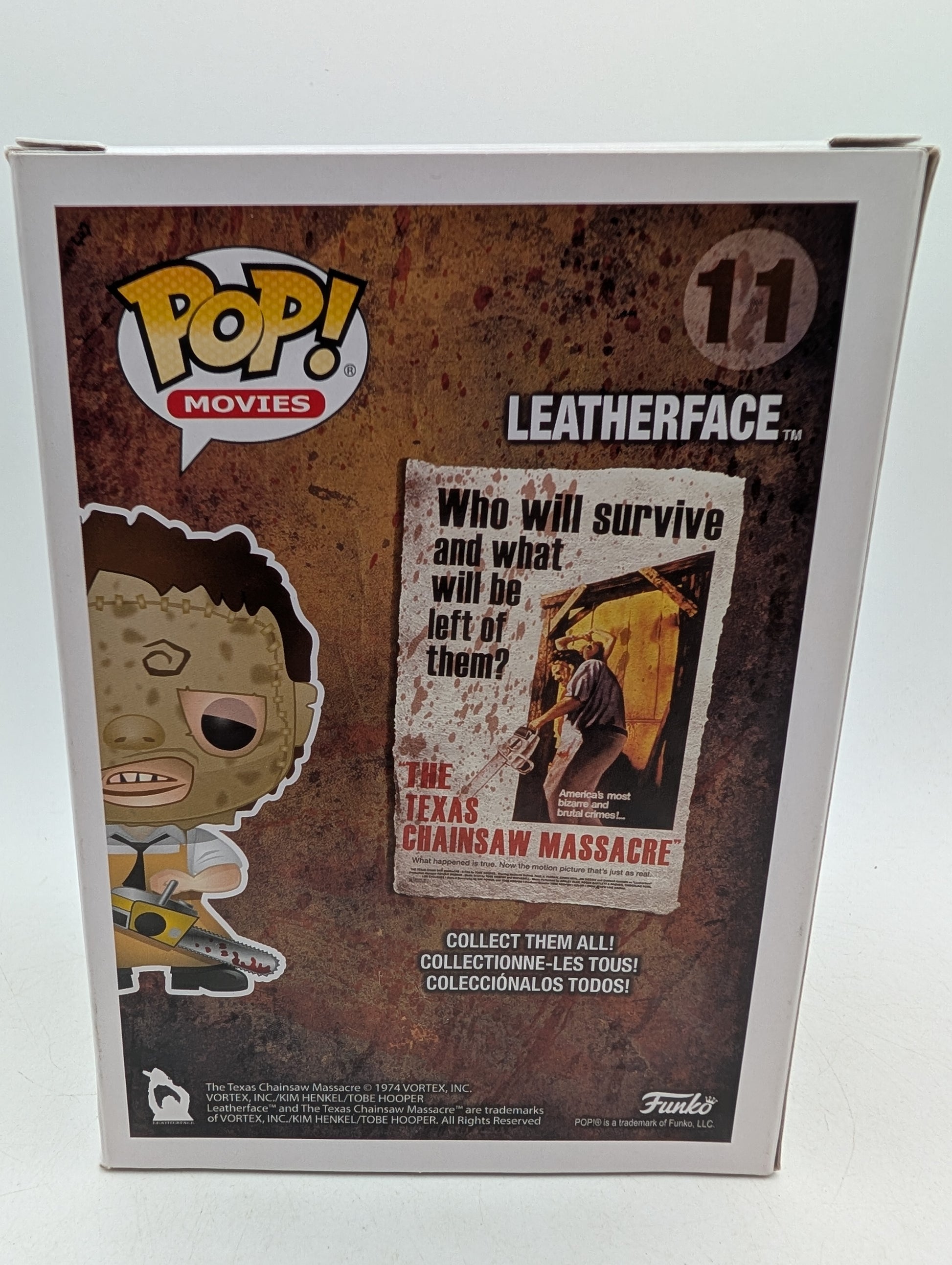 Funko Pop! The Texas Chainsaw Massacre Leatherface #11 Vinyl Figure image 5