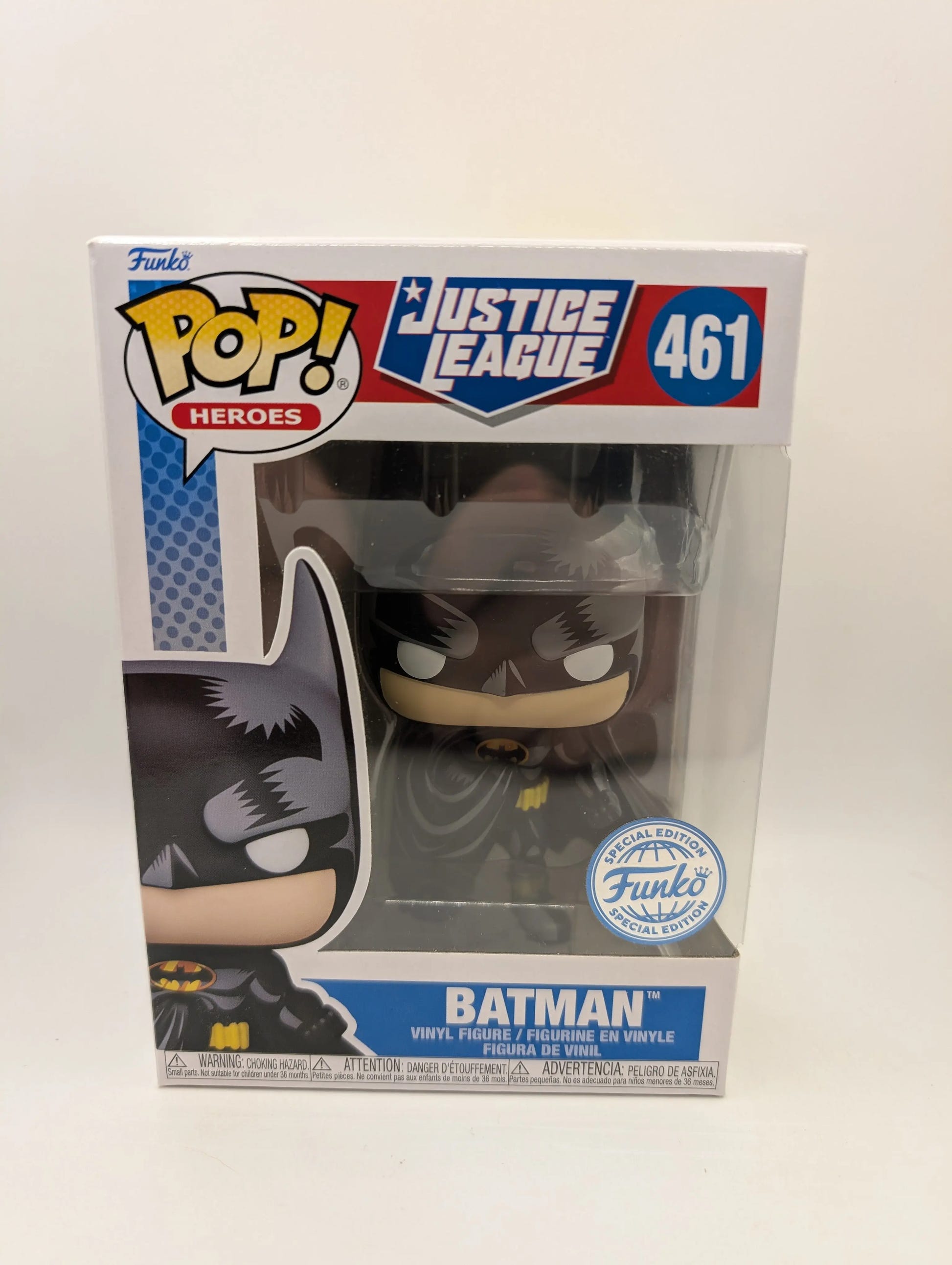 Funko Pop Vinyl Heroes 2022 Justice League 461 Batman Figure FRENLY BRICKS - Open 7 Days image 1