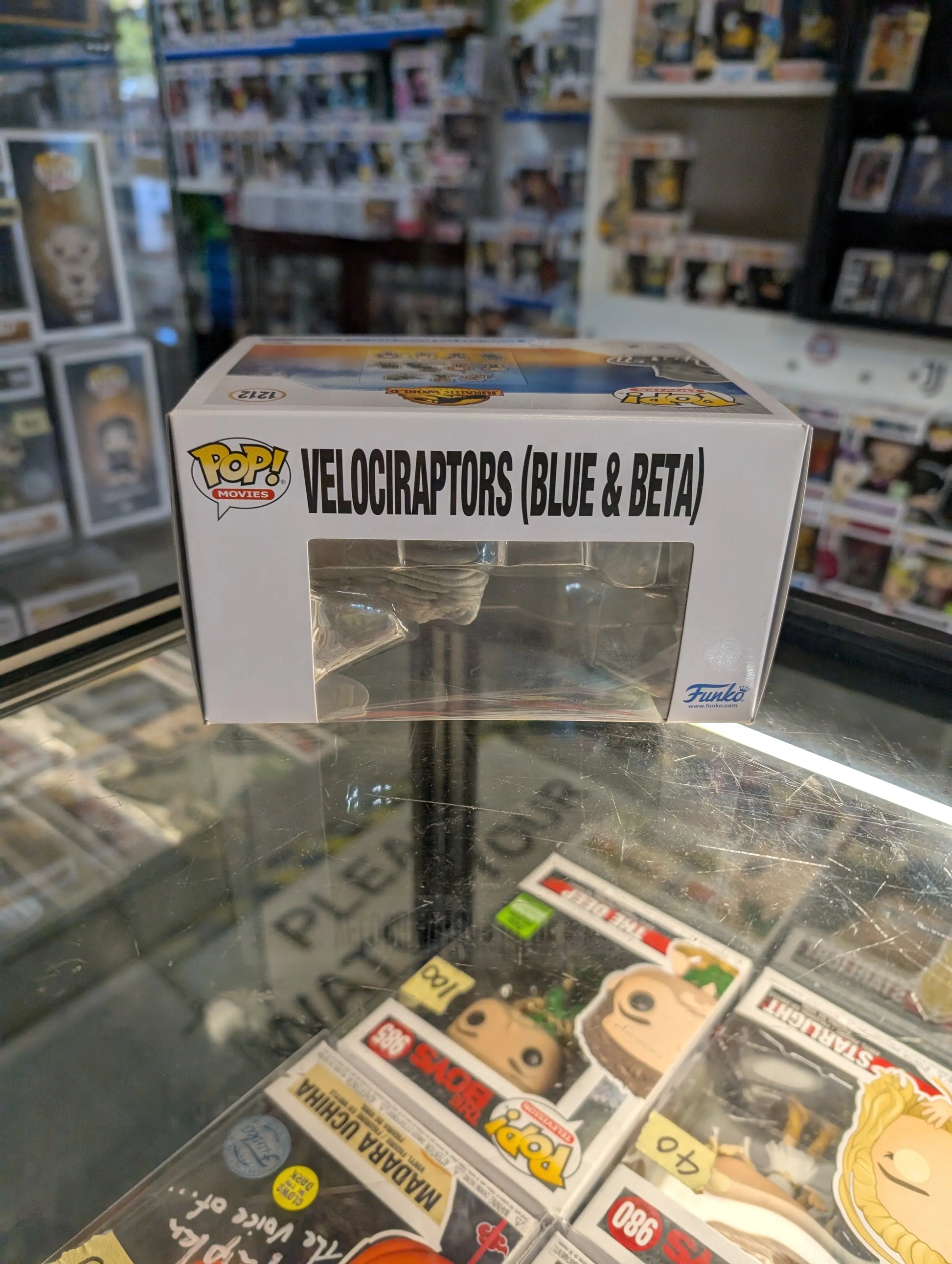 FUNKO Pop Vinyl Velociraptors (Blue & Beta) FRENLY BRICKS - Open 7 Days