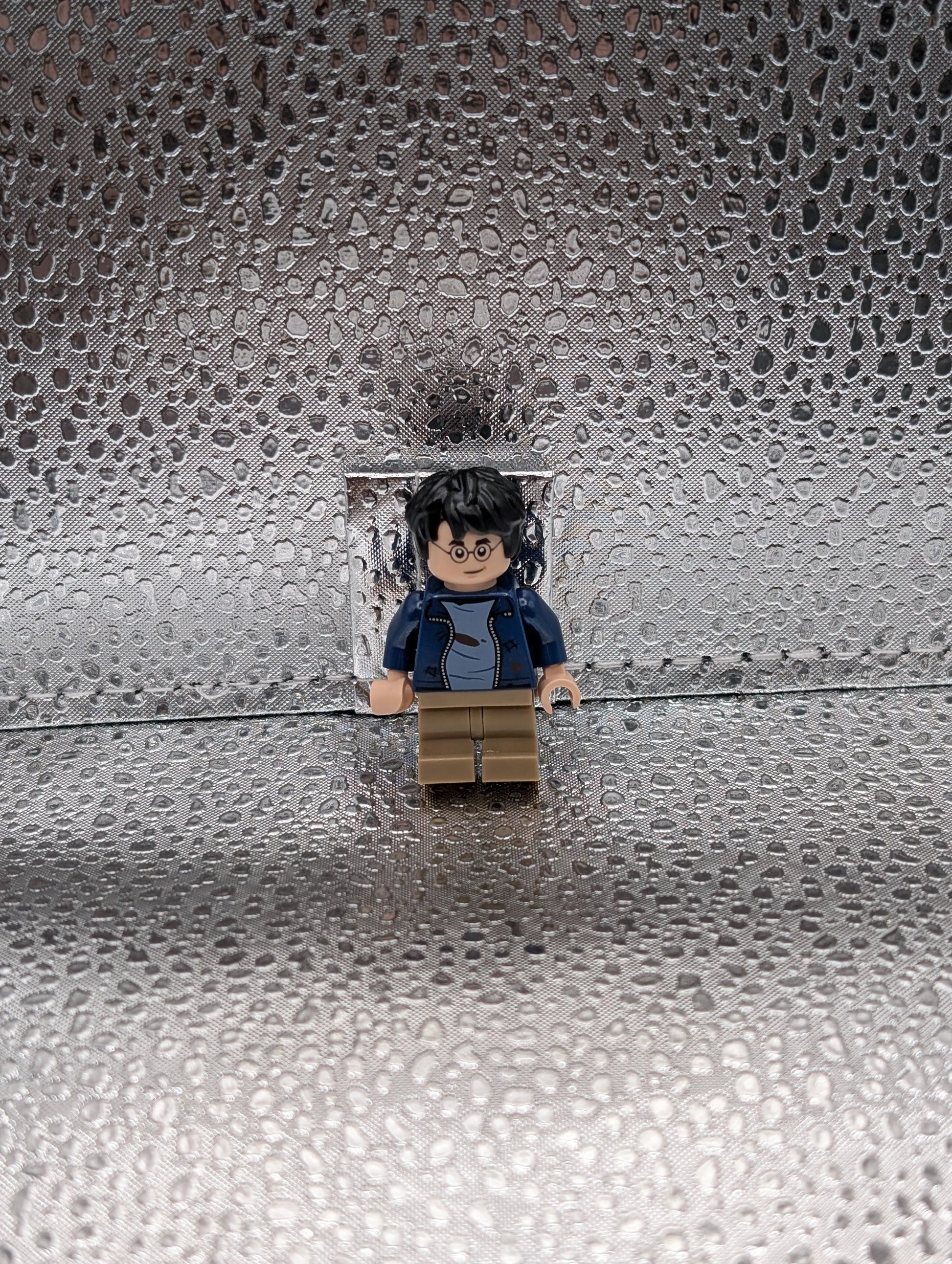 LEGO minifigure HARRY POTTER hp326 Harry Potter - Dark Blue Open Jacket FRENLY BRICKS - Open 7 Days