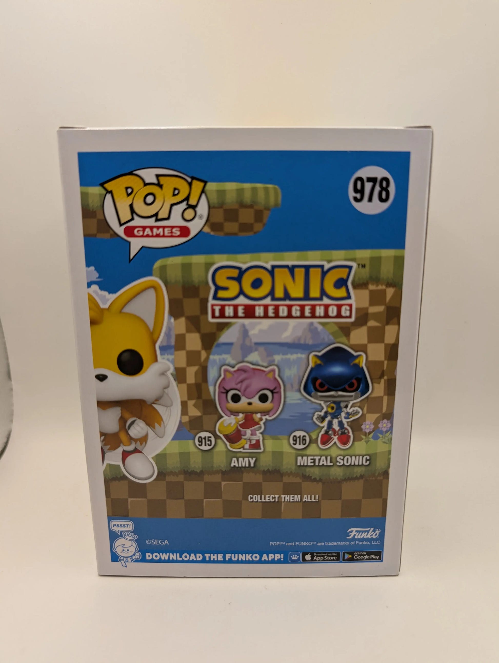Funko Pop Games #978 Sonic the Hedgehog Flying Tails Chase Flocked Vinyl Figure FRENLY BRICKS - Open 7 Days image 3