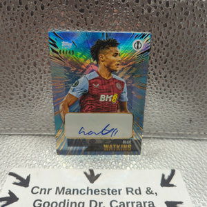 2023 Topps UEFA Ollie Watkins AUTO /49 Aston Villa FRENLY BRICKS - Open 7 Days