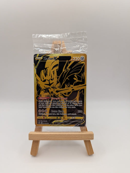 Sealed Pokémon TCG Zacian V Swsh Promo Swsh076 Holo Promo FRENLY BRICKS - Open 7 Days