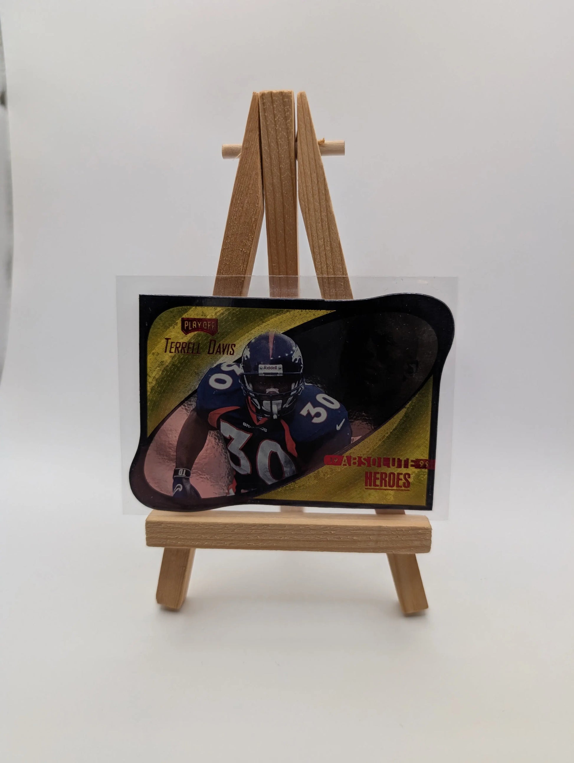 1999 Playoff Absolute SSD Terrell Davis Heroes Gold  #3HE23 FRENLY BRICKS - Open 7 Days