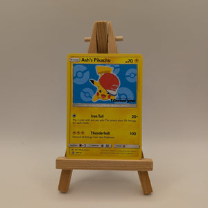 Ash's Pikachu SM114 Sun & Moon Black Star Promo I CHOOSE YOU! Pokemon 2017 FRENLY BRICKS - Open 7 Days