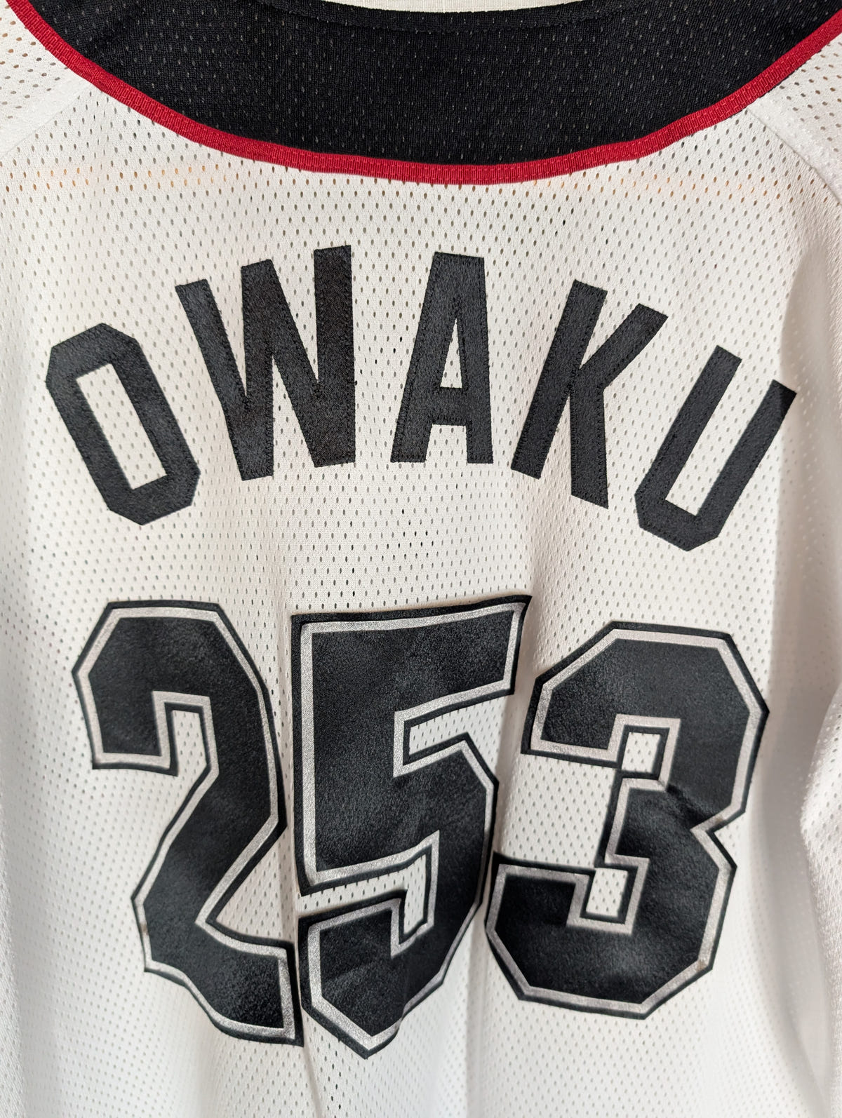 Nippon Baseball Chiba Lottes Marines "Owaku #253 Alternate White/Red Large Jersey, photo 13 image 13