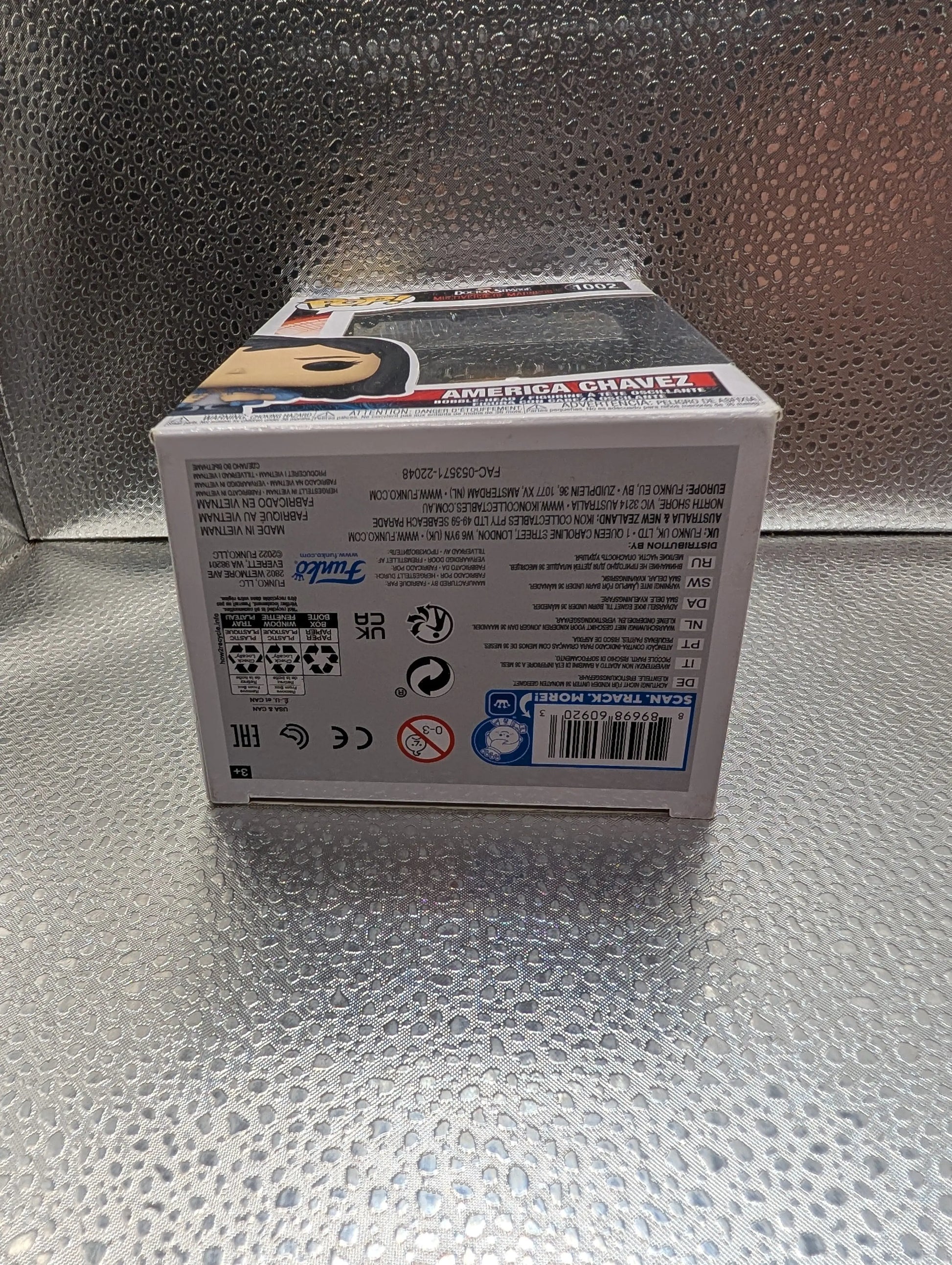 FUNKO Pop Vinyl America Chavez #1002 FRENLY BRICKS - Open 7 Days