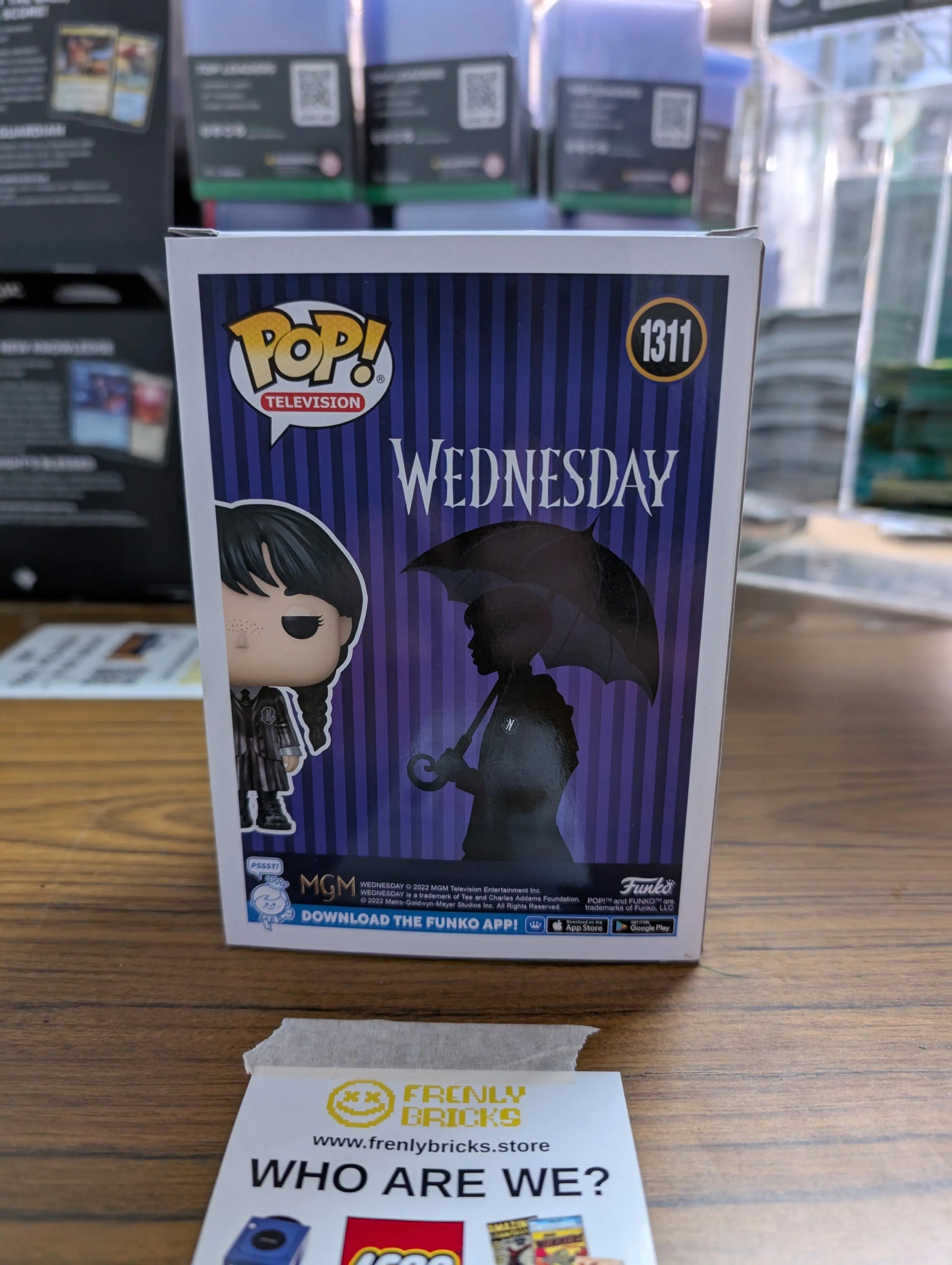 Funko Pop Vinyl Wednesday Addams 1311 FRENLY BRICKS - Open 7 Days