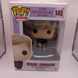 Funko Pop! The Breakfast Club Brian Johnson Vinyl Figure #145 Vaulted FRENLY BRICKS - Open 7 Days