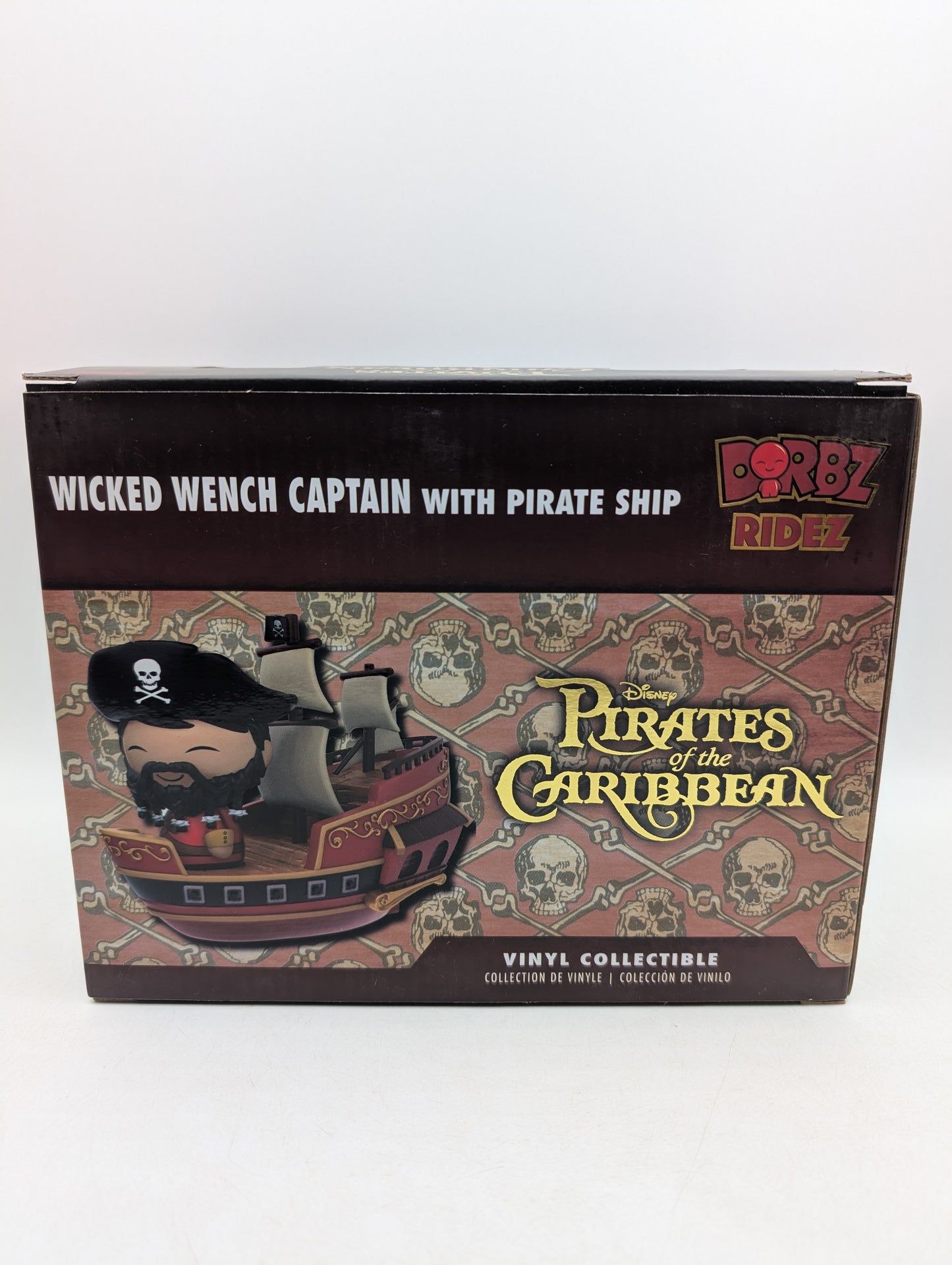 Disney Pirates of The Caribbean Dorbz Ridez #29 Wicked Wench Captain Pirate Ship