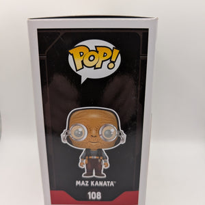 Star Wars Episode VII: The Force Awakens - Maz Kanata Pop! Vinyl Figure 108 FRENLY BRICKS - Open 7 Days