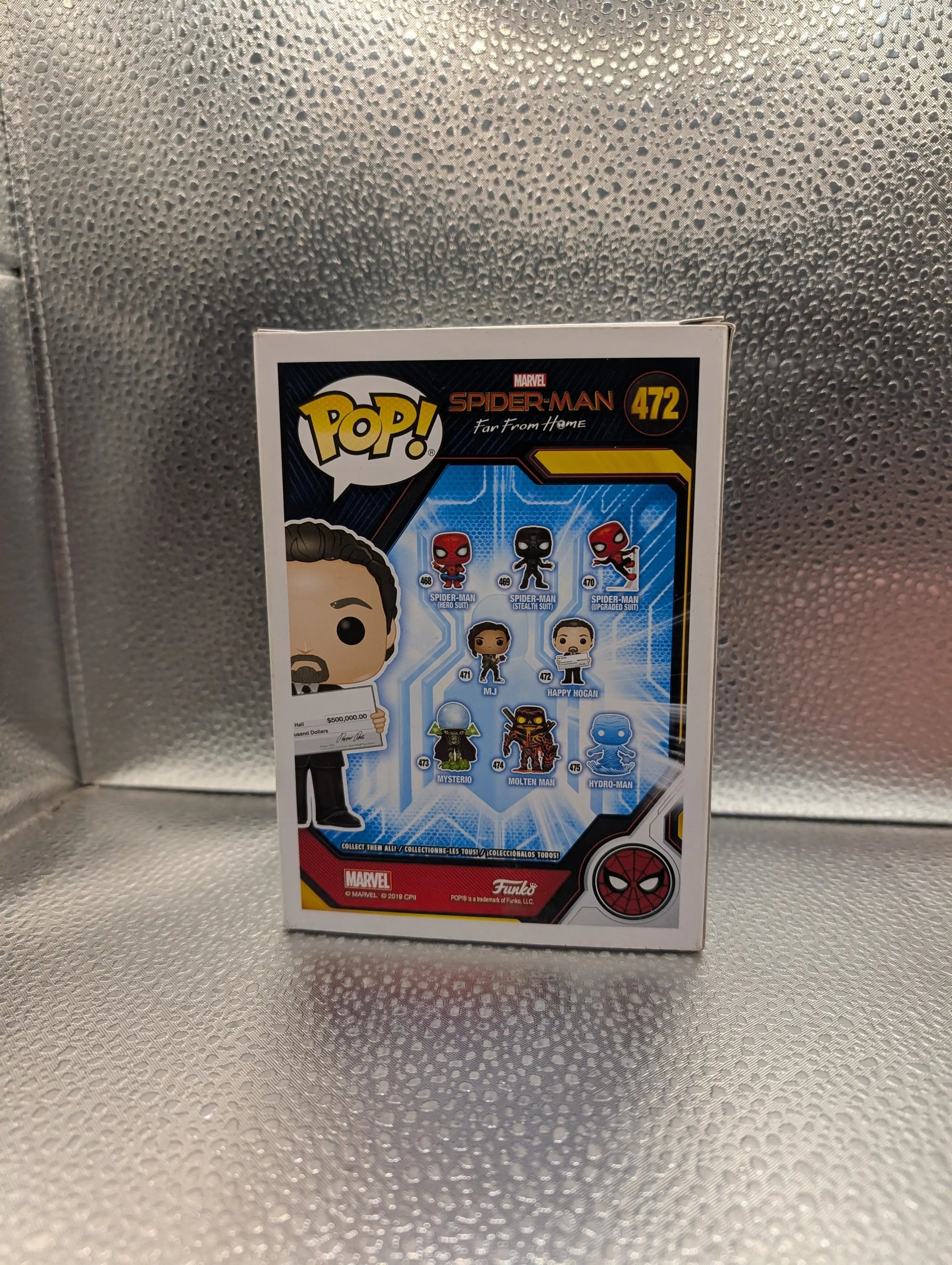 FUNKO Pop Vinyl Happy Hogan Marvel #307 FRENLY BRICKS - Open 7 Days