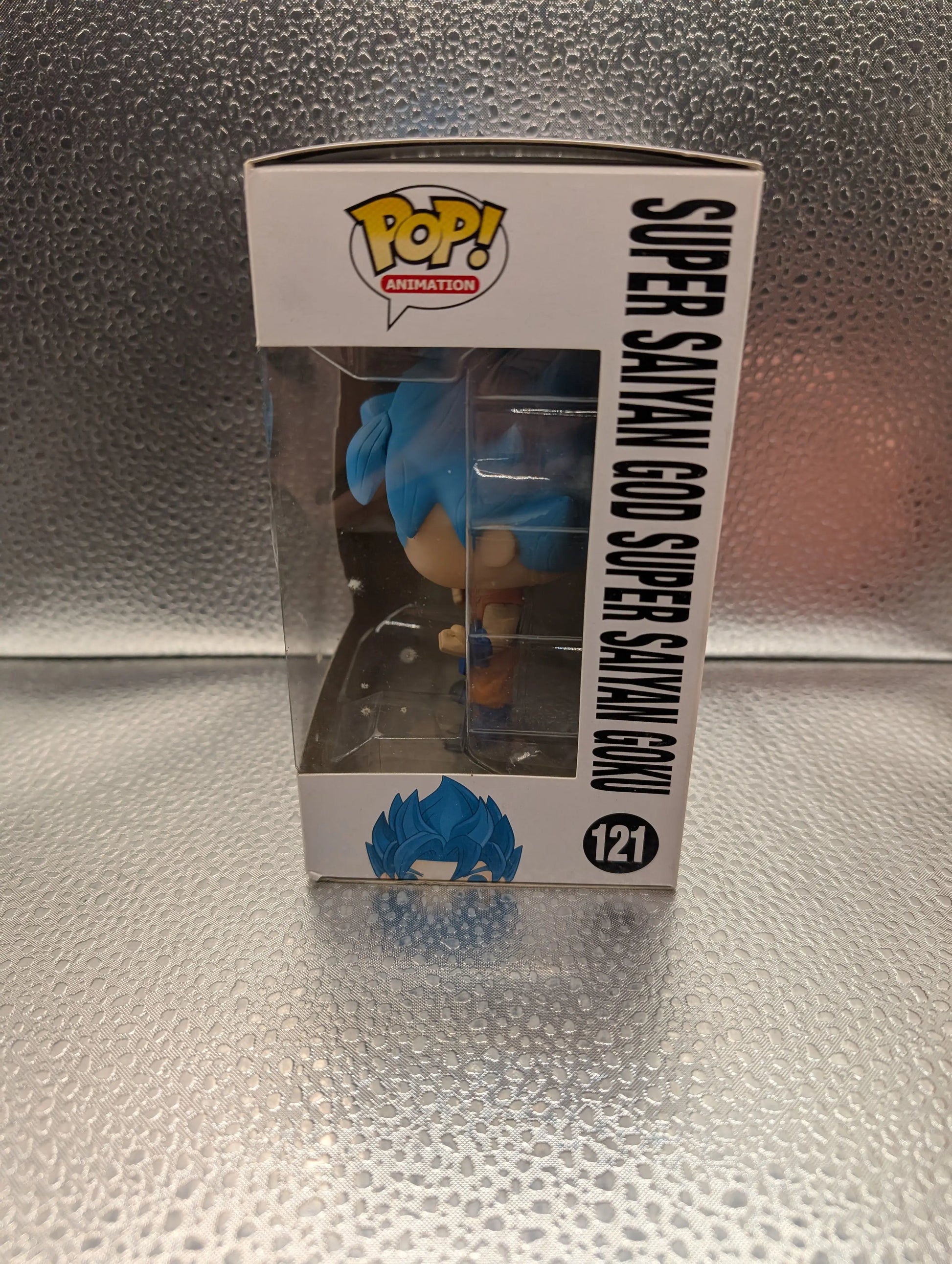 FUNKO Pop Vinyl Super Saiyan God Super Saiyan Goku Dragon Ball Z #121 FRENLY BRICKS - Open 7 Days