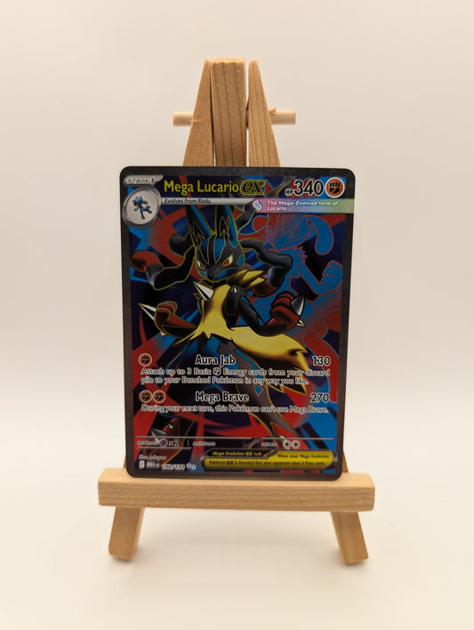 MEGA LUCARIO EX 160/132 ULTRA RARE MEGA EVOLUTION 2025 POKEMON ENGLISH FRENLY BRICKS - Open 7 Days