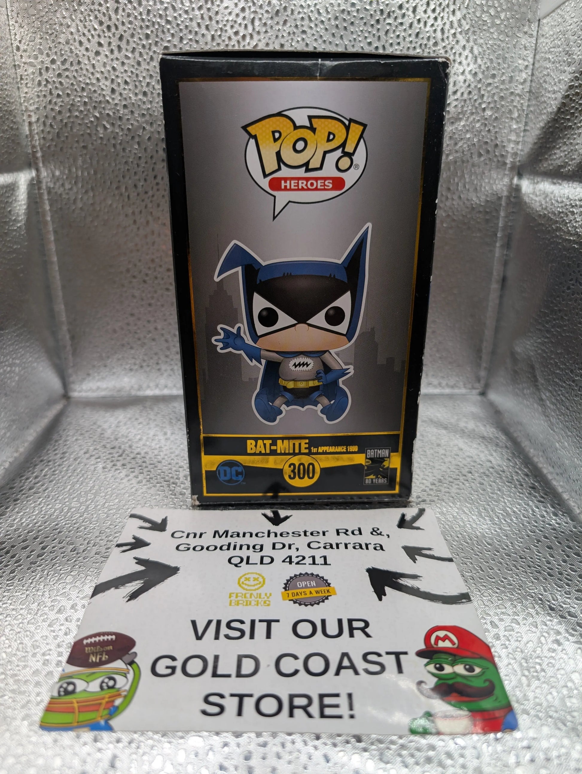 Funko Pop! DC 300 BATMITE 4" Batman 80 Years Vinyl Pop Figure 2019 - Damaged Box FRENLY BRICKS - Open 7 Days