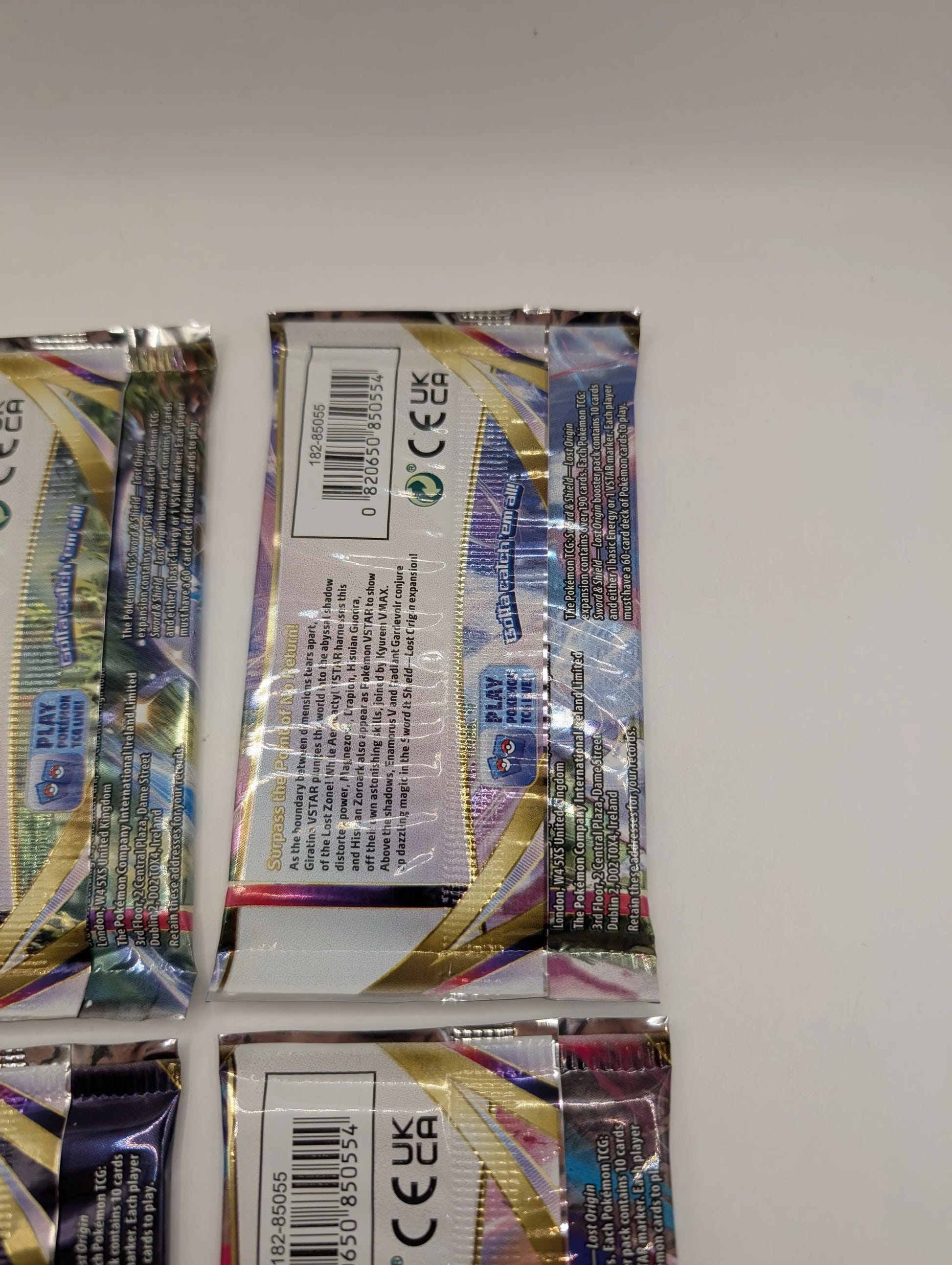 Pokémon TCG Lost Origin Booster Pack x4 (art Set) Sword And Shield Sealed, photo 7 image 7