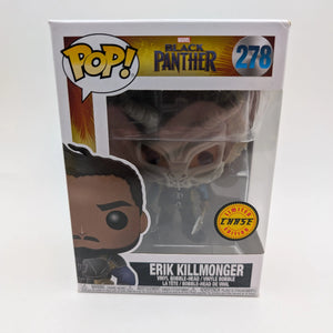 Black Panther Erik Killmonger Marvel Funko Pop Chase 278 FRENLY BRICKS - Open 7 Days