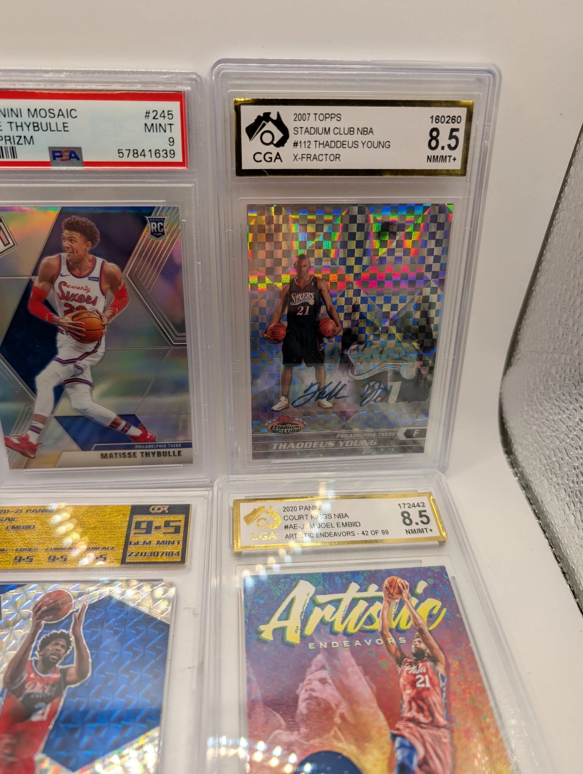 Philadelphia 76ers NBA Basketball Card Lot, Rookies, Patch, Auto, Joel Embiid FRENLY BRICKS - Open 7 Days