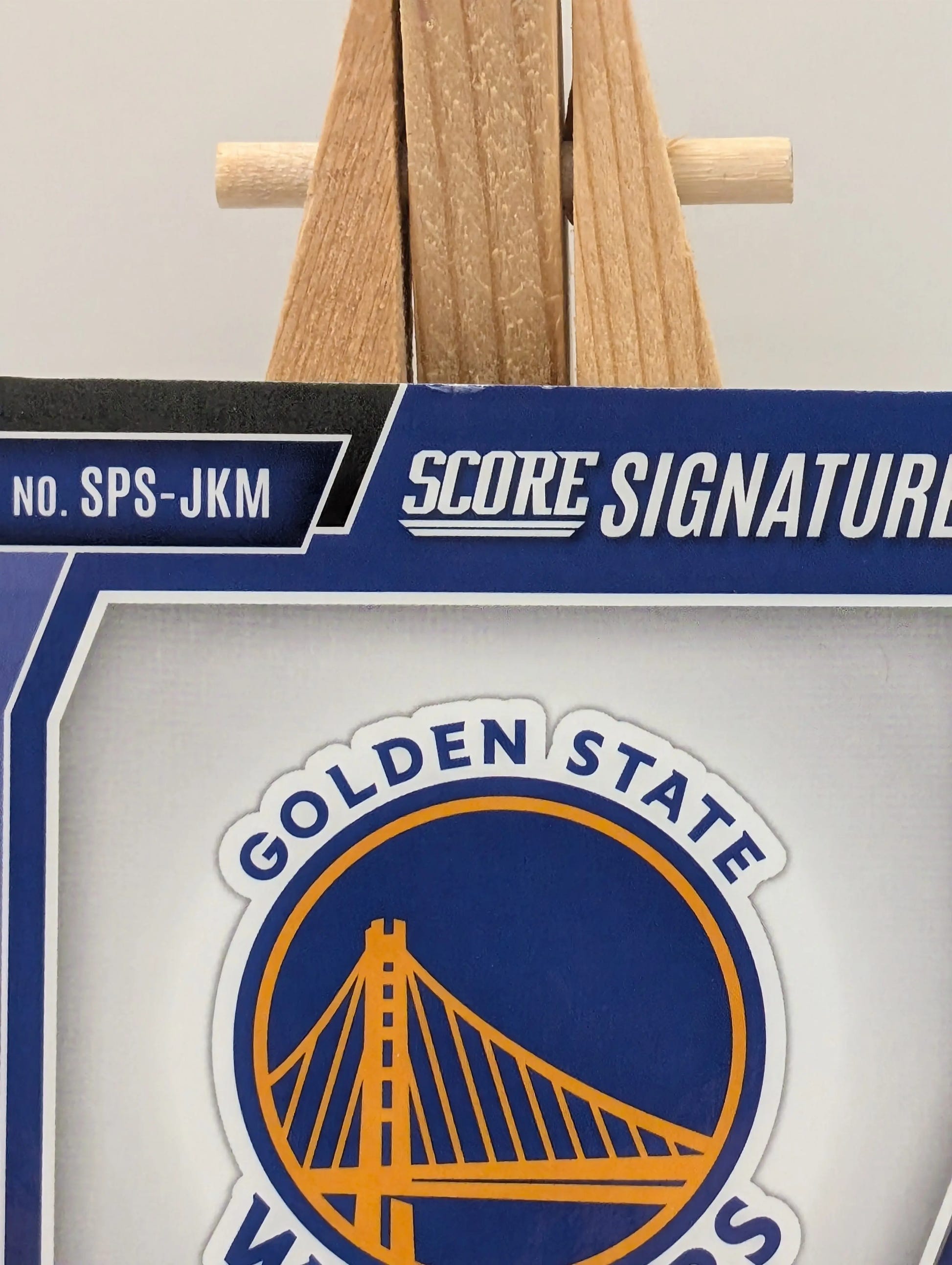 2022-23 Panini Chronicles Score NBA No. SPS-JKM Jonathan Kuminga Auto /10 Gold FRENLY BRICKS - Open 7 Days image 4
