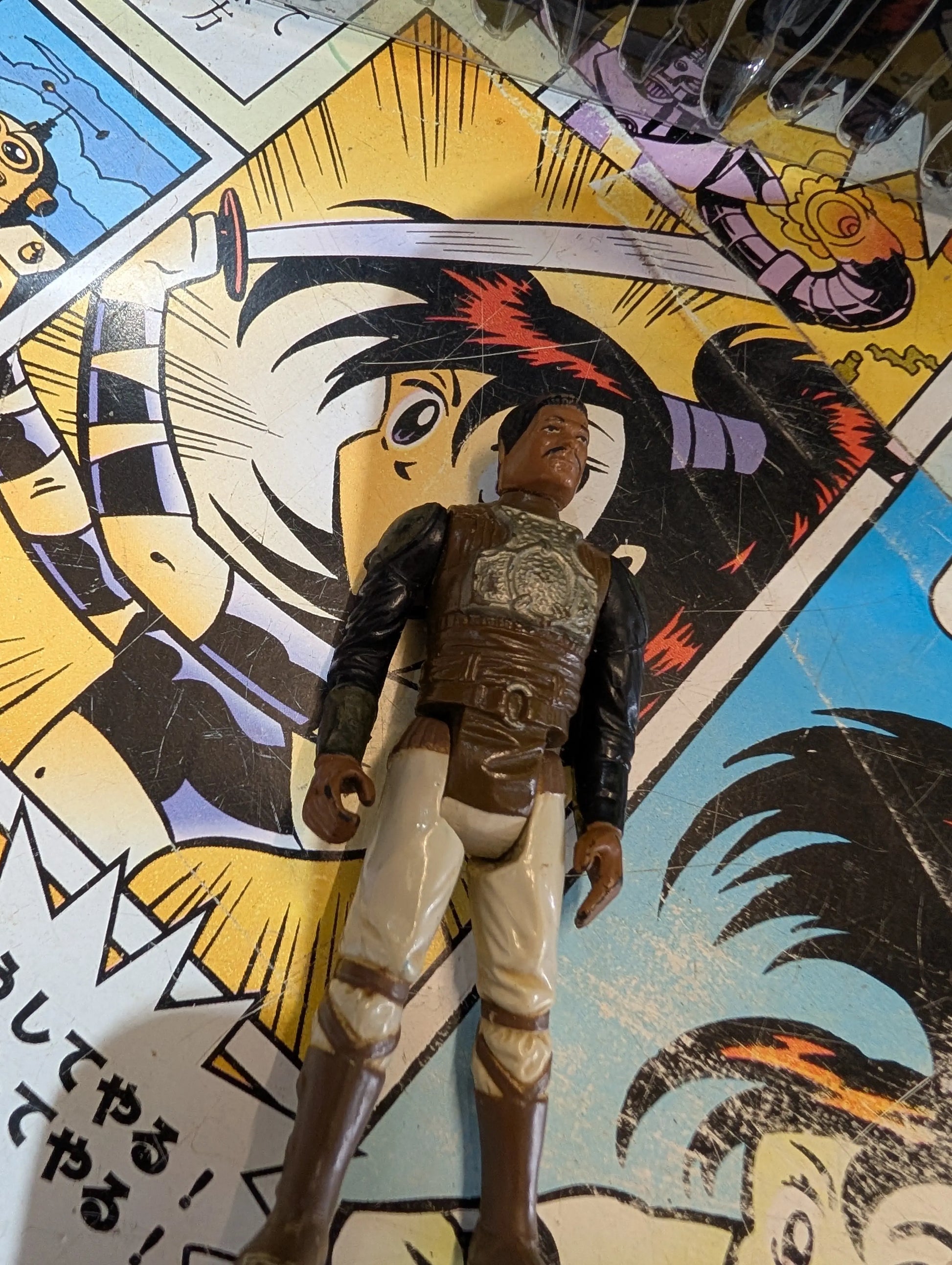 Vintage 1983 Star Wars Lando Calrissian Skiff Guard Action Figure ROTJ Kenner FRENLY BRICKS - Open 7 Days