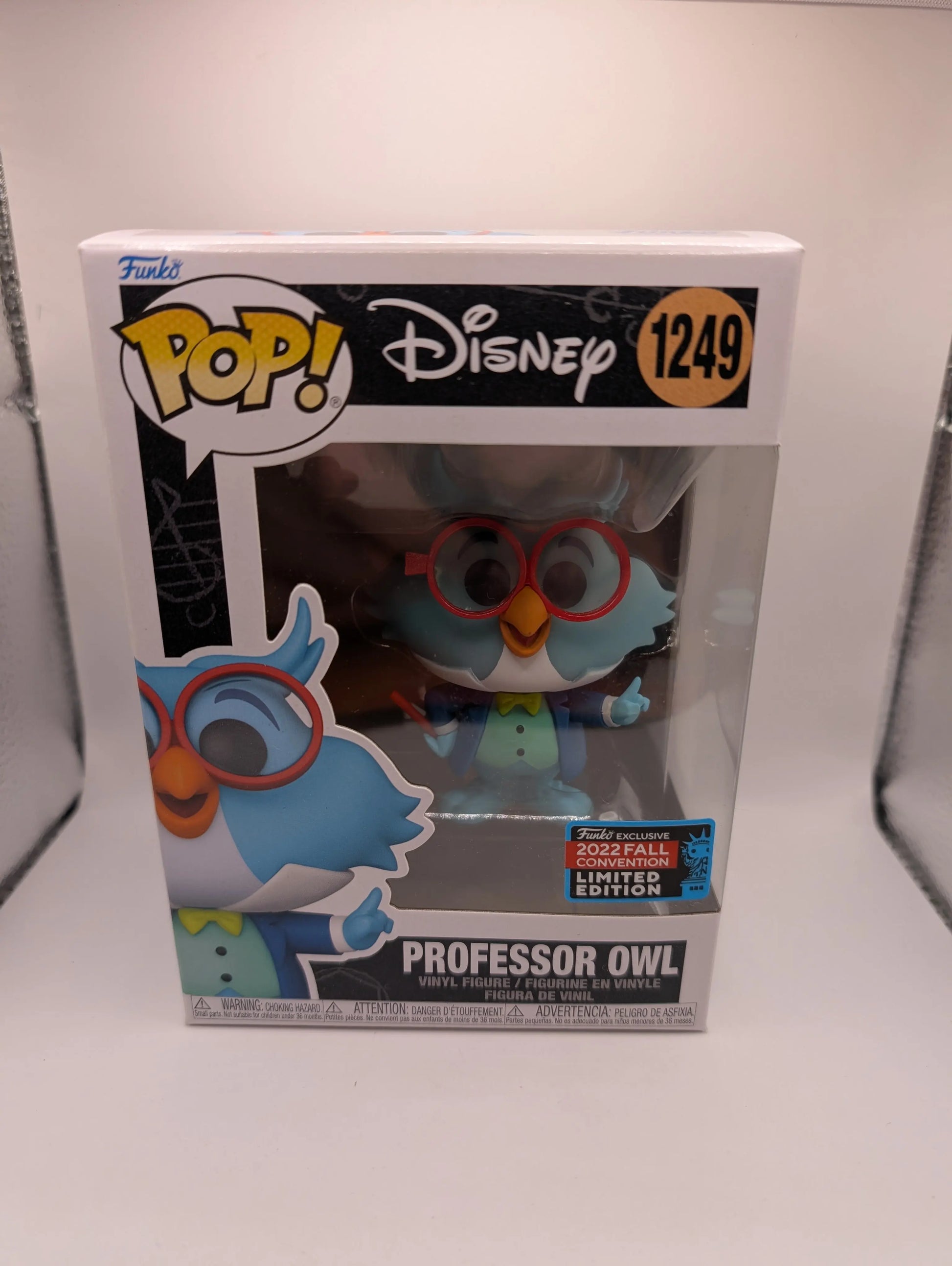Disney - 1249 Professor Owl -Pop! Vinyl Figure FRENLY BRICKS - Open 7 Days
