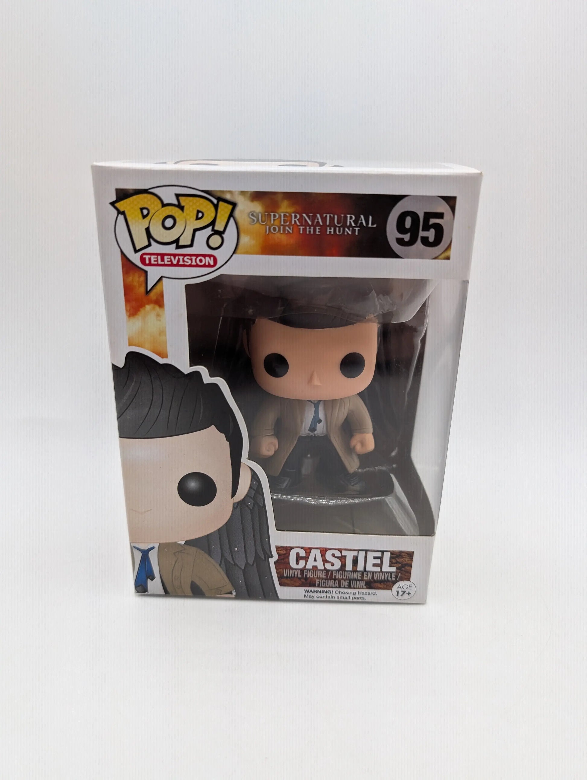 Funko Pop! Television Supernatural CASTIEL #95 Vaulted Vinyl Figure FRENLY BRICKS - Open 7 Days