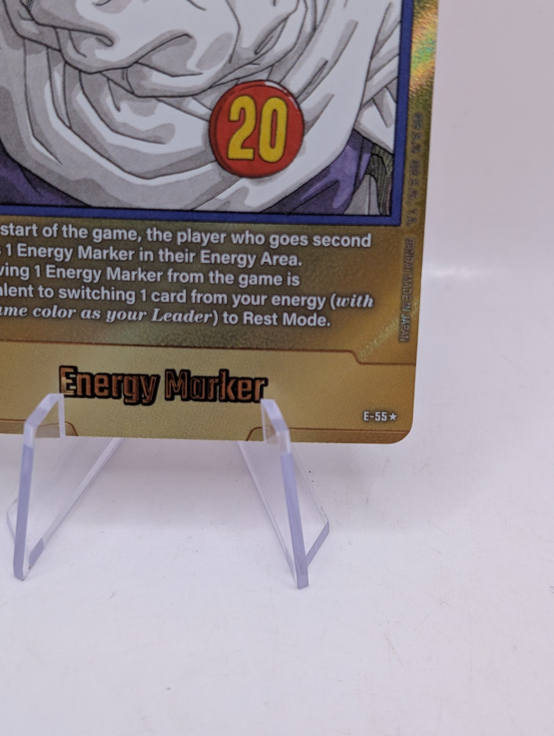 Energy Marker E-55 Manga Booster Set SB01 Dragon Ball Fusion World Gold FRENLY BRICKS - Open 7 Days