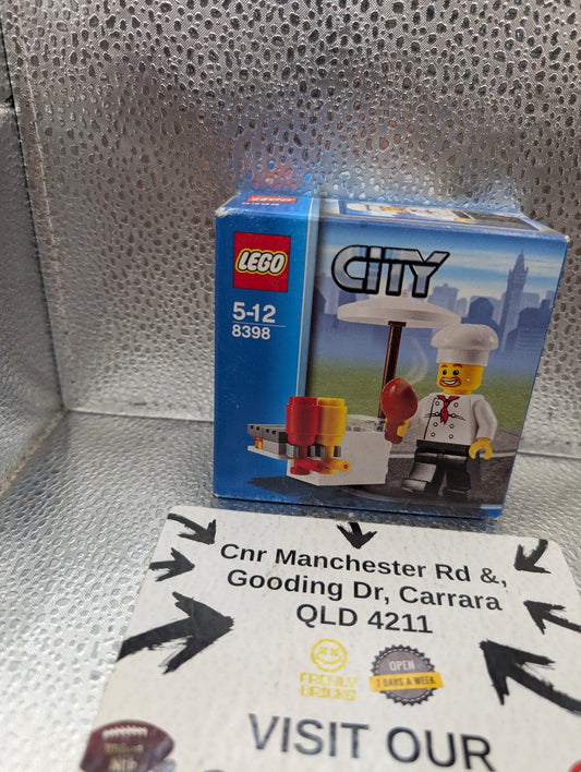 LEGO City 8398 BBQ Stand (2009) sealed box FRENLY BRICKS - Open 7 Days
