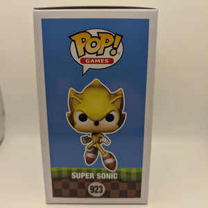 Games Funko Pop - Super Sonic (Chase) - Sonic the Hedgehog - No. 923 FRENLY BRICKS - Open 7 Days