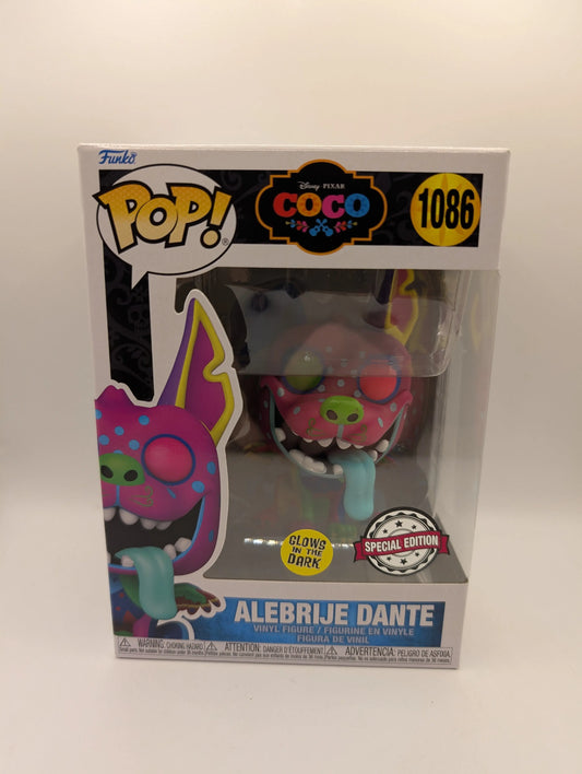 Funko Pop! Vinyl - Alebrije Dante (Glow) #1086 Coco Pixar Disney FRENLY BRICKS - Open 7 Days
