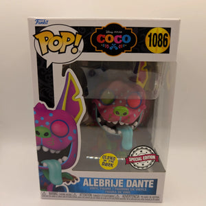 Funko Pop! Vinyl - Alebrije Dante (Glow) #1086 Coco Pixar Disney FRENLY BRICKS - Open 7 Days