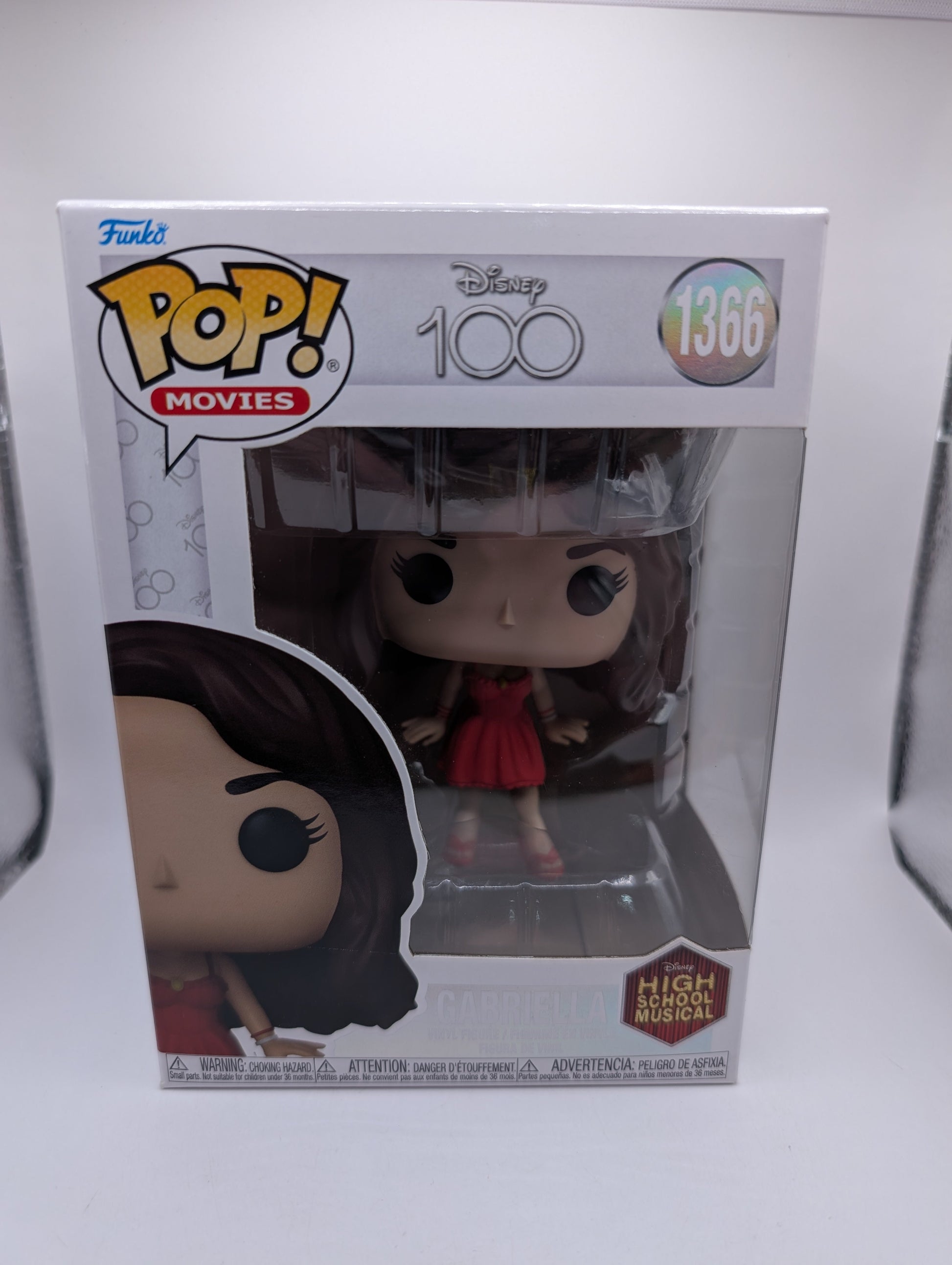Funko Pop Vinyl 1366 Gabriella High School Musical Disney 100 Movies FRENLY BRICKS - Open 7 Days