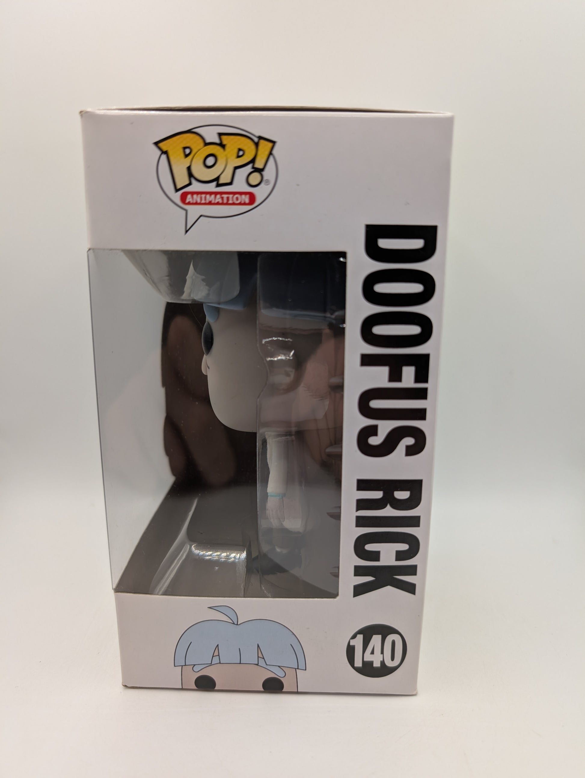 Funko Pop! Doofus Rick #140 Rick and Morty 2017 Animation Vaulted Collectible