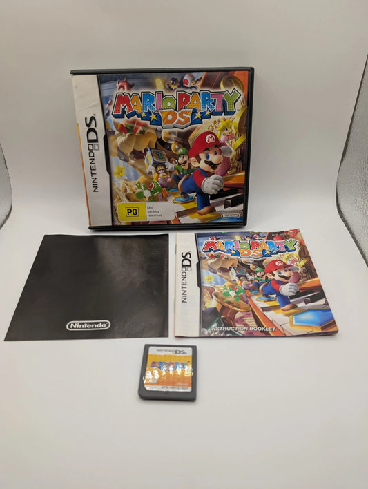 MARIO PARTY DS Game for Nintendo DS Handheld Title from 2007 COMPLETE + Manuals FRENLY BRICKS - Open 7 Days