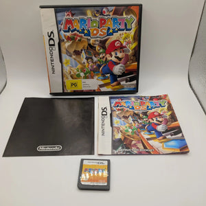 MARIO PARTY DS Game for Nintendo DS Handheld Title from 2007 COMPLETE + Manuals FRENLY BRICKS - Open 7 Days