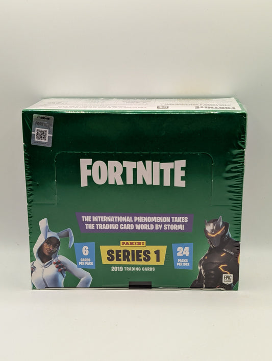 PANINI FORTNITE SERIES 1 TRADING CARDS HOBBY BOX 24 PACKS RARE FRENLY BRICKS - Open 7 Days