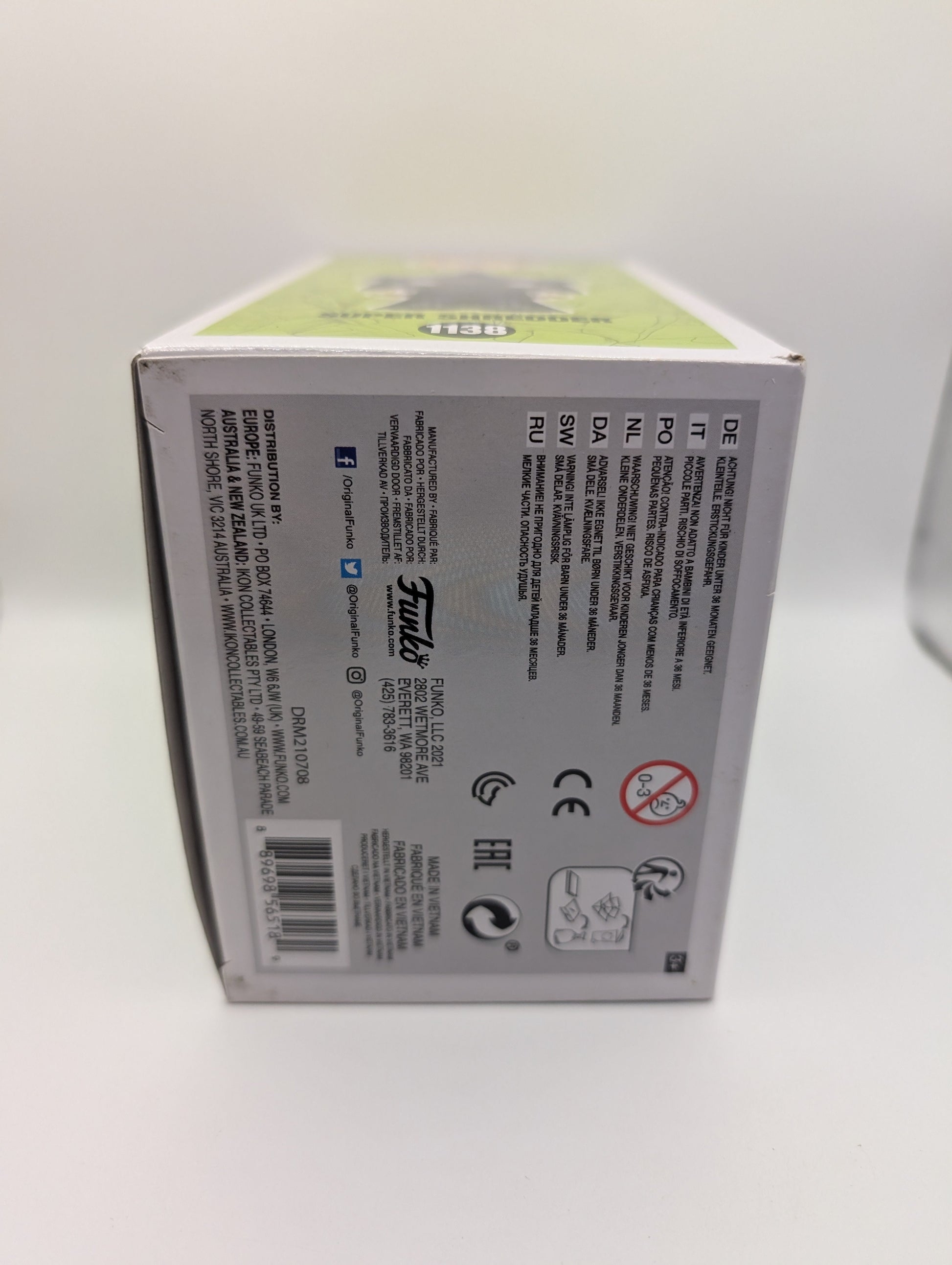 Super Shredder TMNT 1138 Funko Pop Vinyl FRENLY BRICKS - Open 7 Days