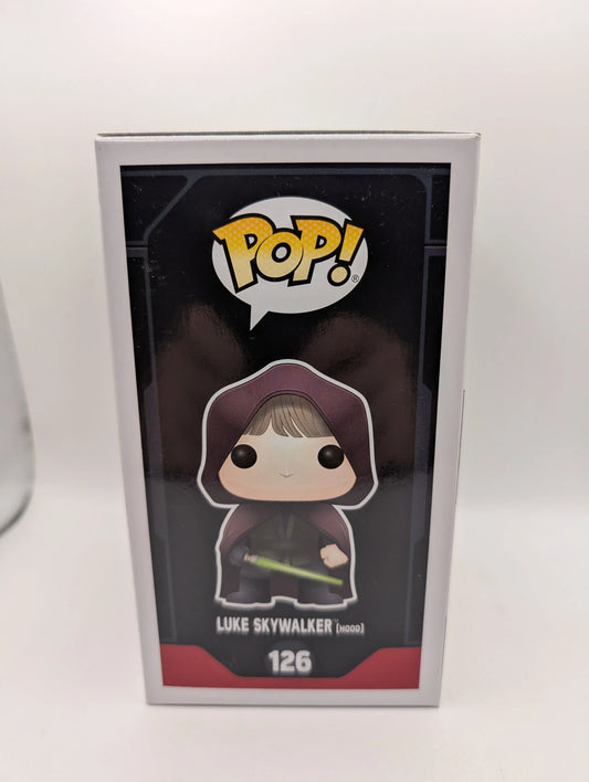 Hooded Luke Skywalker GALACTIC 126 STAR WARS Funko Pop Vinyl FRENLY BRICKS - Open 7 Days
