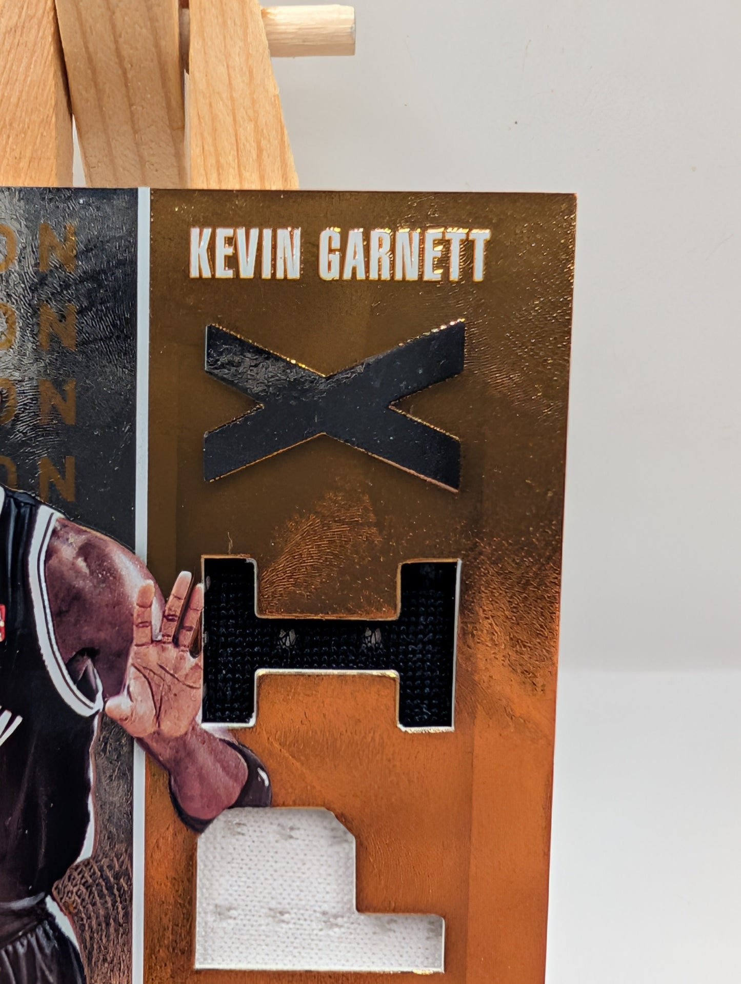 2014-15 Totally Certified Kevin Garnett EPIX Play Memorabilia Jersey Gold #/10 FRENLY BRICKS - Open 7 Days