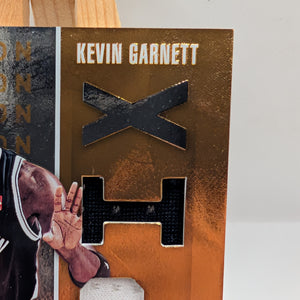 2014-15 Totally Certified Kevin Garnett EPIX Play Memorabilia Jersey Gold #/10 FRENLY BRICKS - Open 7 Days