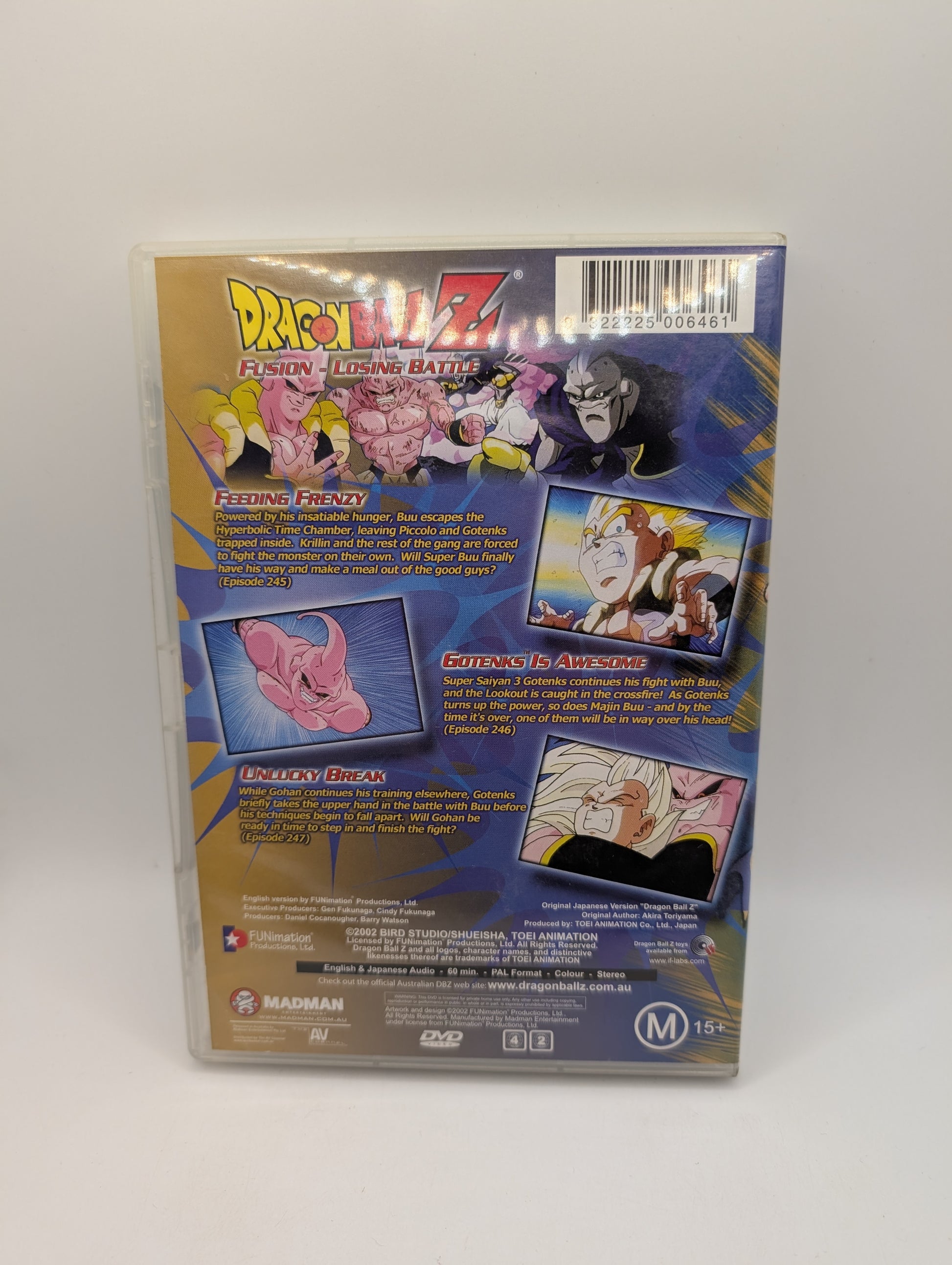 Dragonball Z Fusion - Losing Battle DVD Part 8