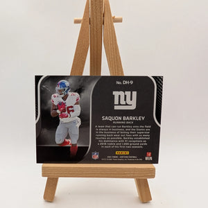2021 Panini Certified Football Dark Horses #DH-9 Saquon Barkley /199 Pink FRENLY BRICKS - Open 7 Days