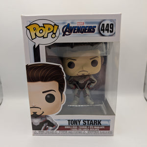 Marvel Funko Pop - Tony Stark - Avengers Endgame - No. 449 FRENLY BRICKS - Open 7 Days