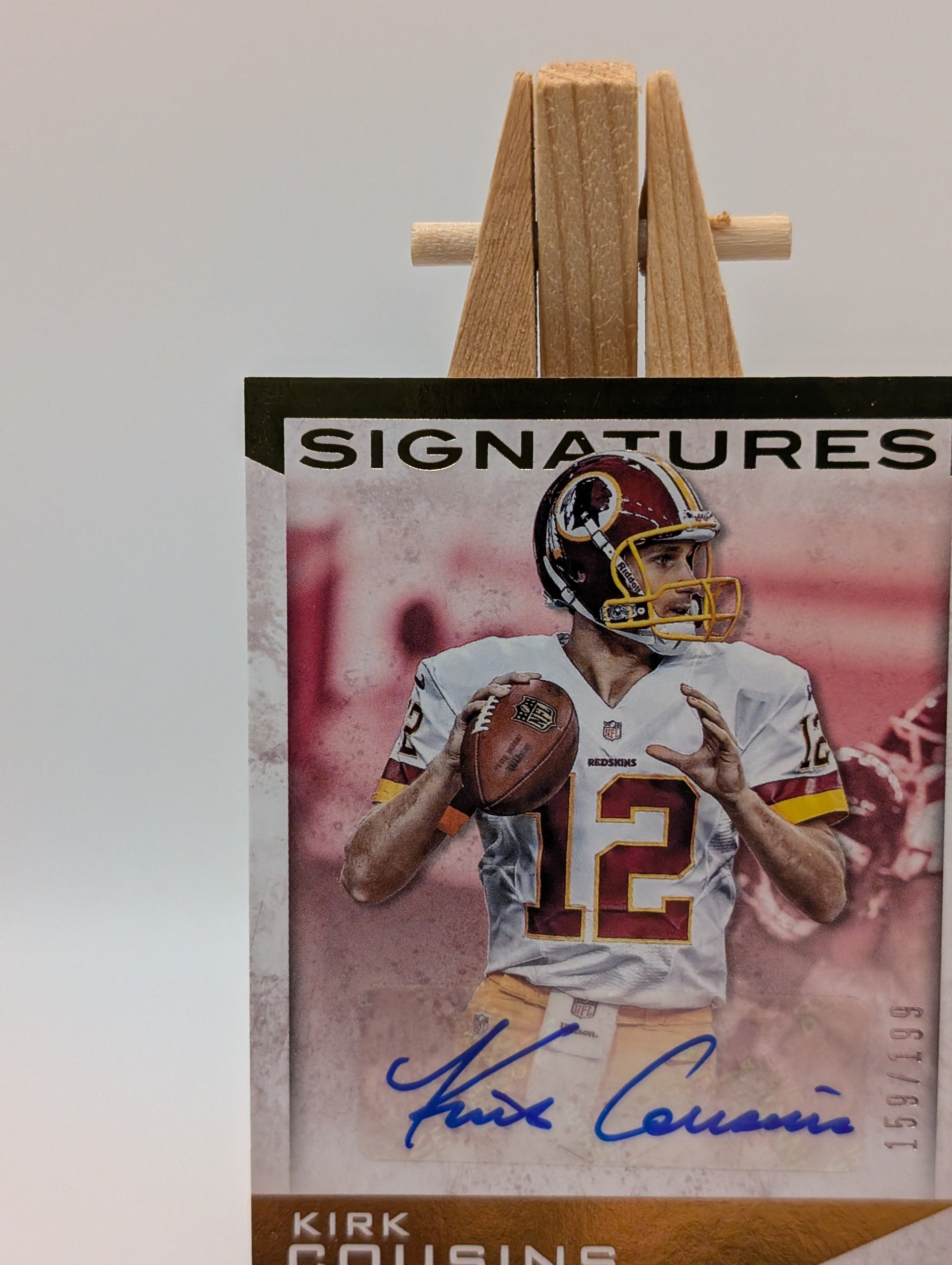Kirk Cousins Auto SP 2014 Panini Prestige Signatures #41 Autograph #/199 FALCONS FRENLY BRICKS - Open 7 Days