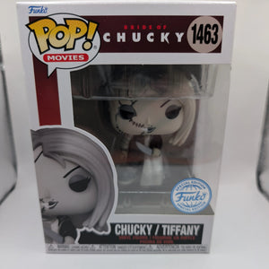 Chucky/Tiffany Pop Bride Of Chucky #1463 FRENLY BRICKS - Open 7 Days