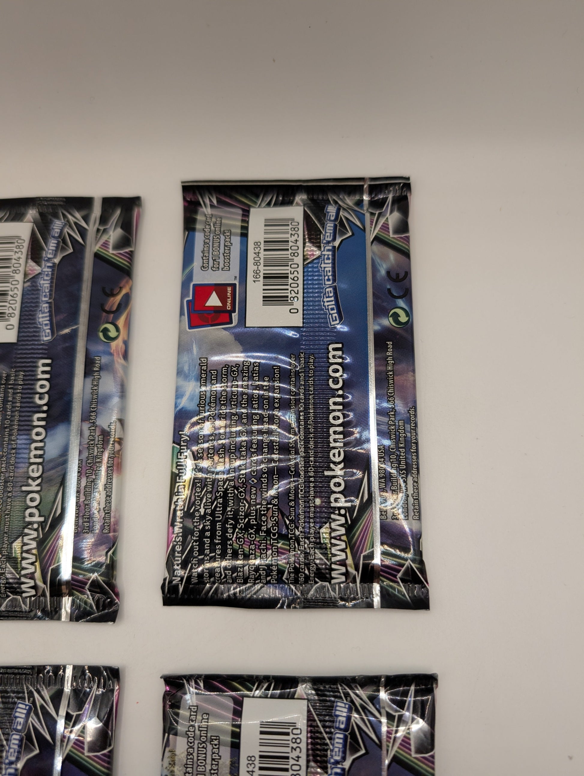 4 x Pokemon Celestial Storm Booster Packs (Art Set) FRENLY BRICKS - Open 7 Days