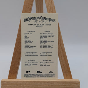 2021 Topps Allen & Ginter Baseball Silver Foil #25 Shohei Ohtani Angels FRENLY BRICKS - Open 7 Days