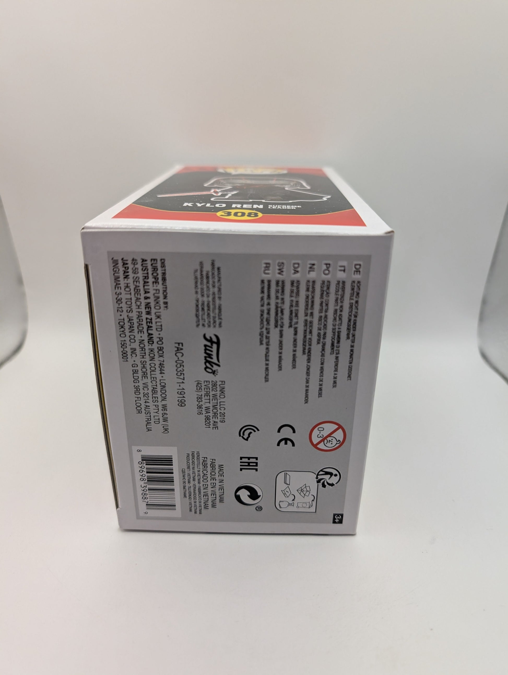 Star Wars - Supreme Leader Kylo Ren #308 Funko Pop Vinyl Figure 2019 FRENLY BRICKS - Open 7 Days