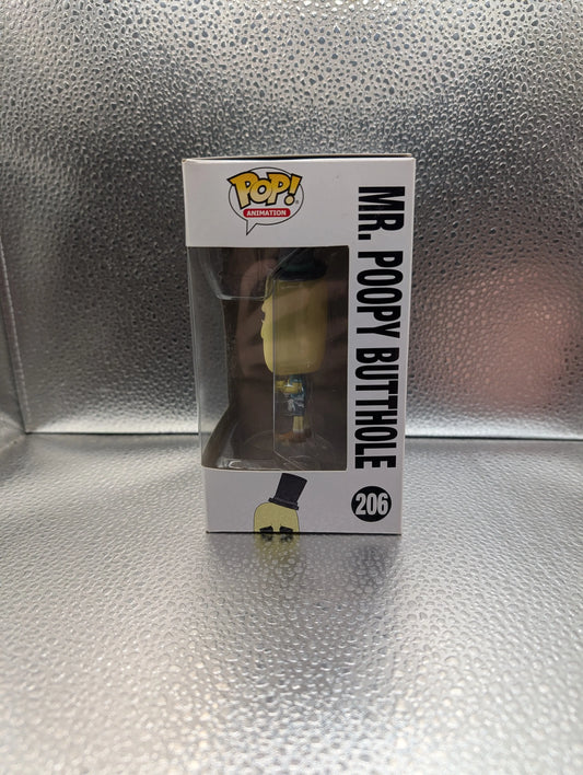 FUNKO Pop Vinyl MR. Poopy Butthole #206 FRENLY BRICKS - Open 7 Days
